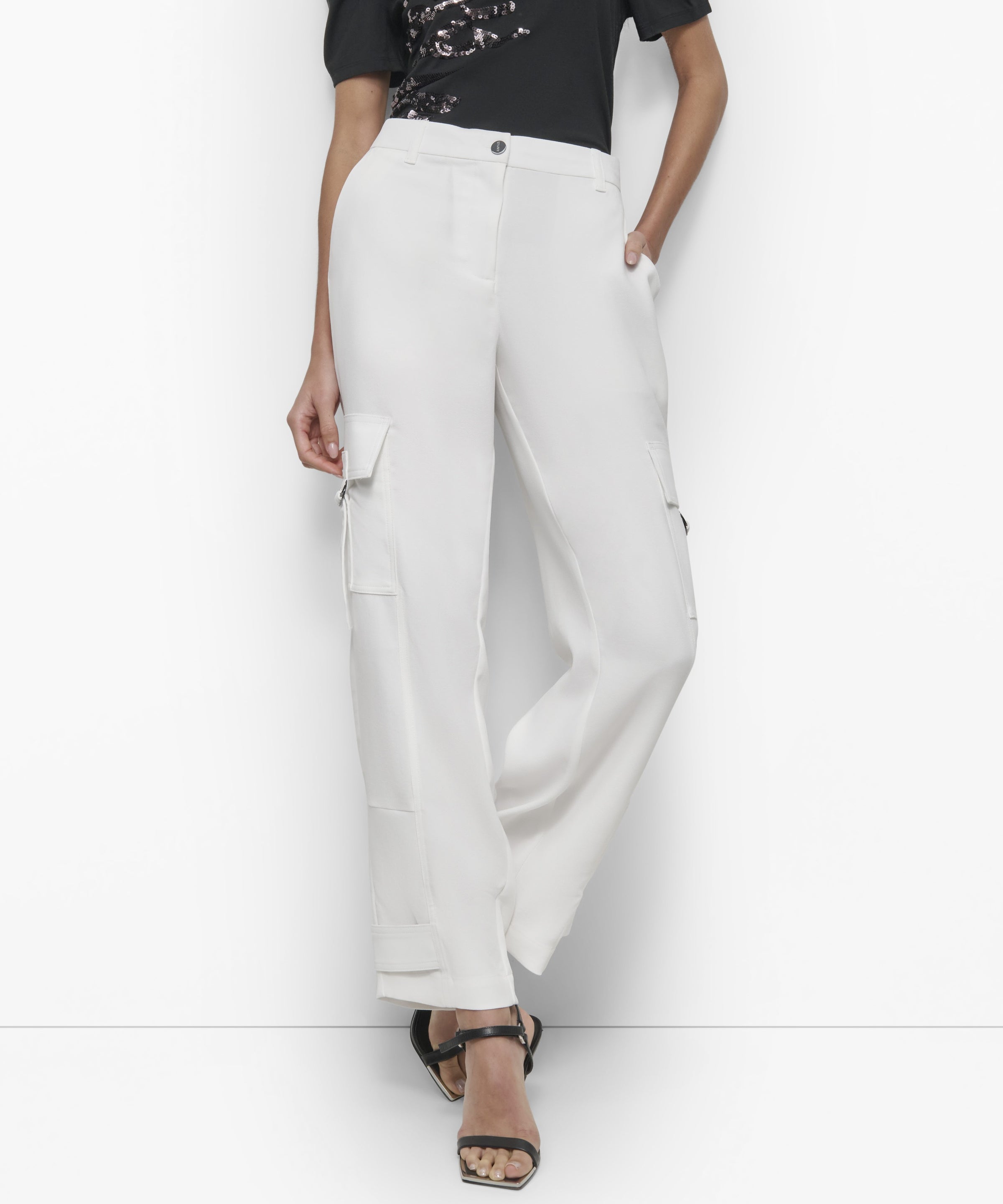 Pantalón para Dama DKNY IVORY