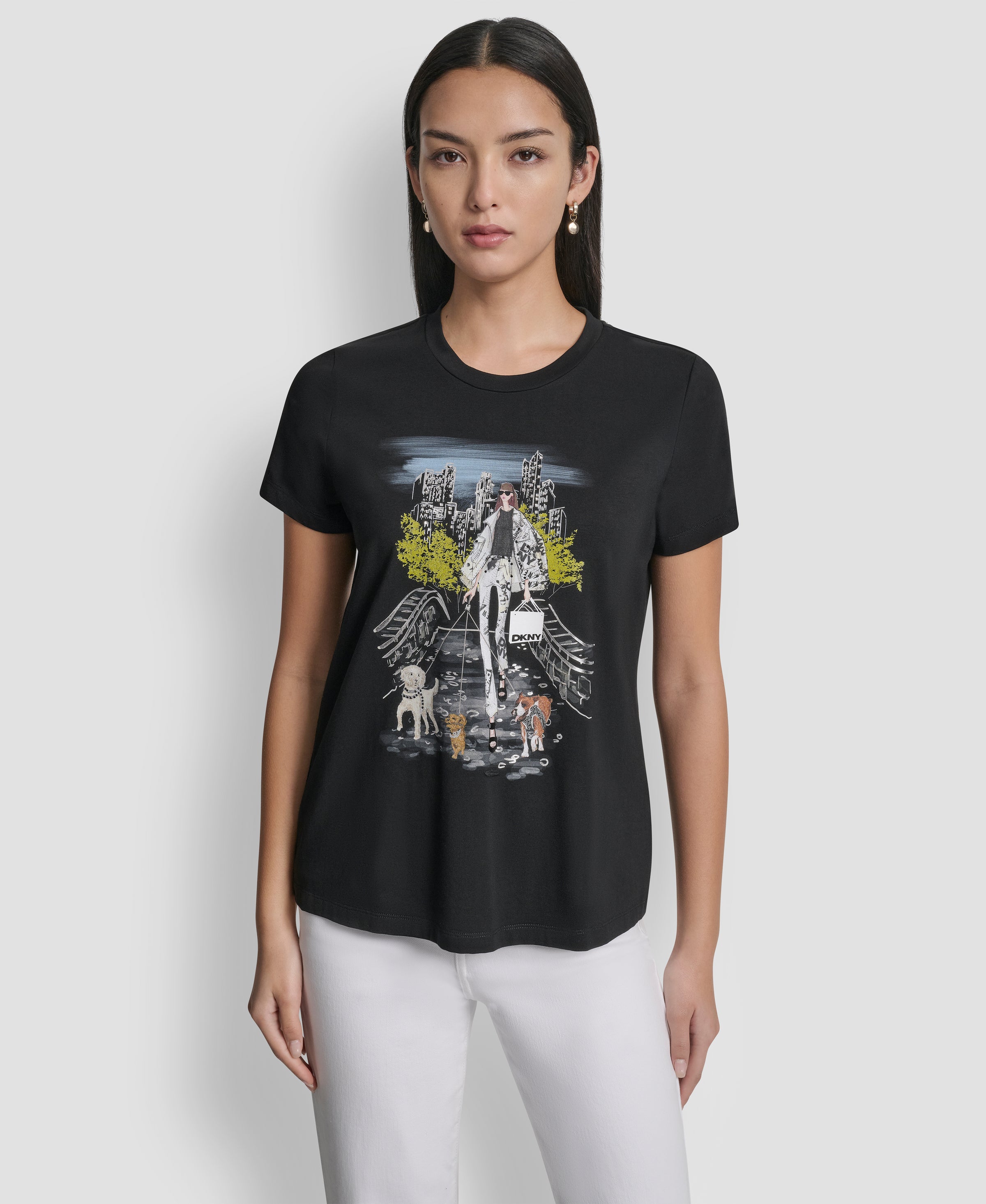 P61M0WNA-BLK T-Shirt Para Dama