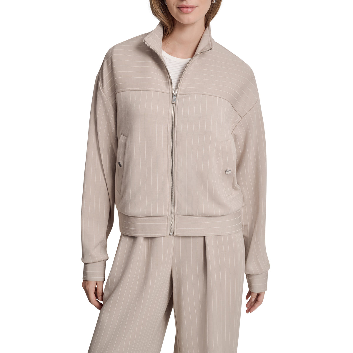 Jacket para Dama DKNY PEBBLE PINSTRIPE