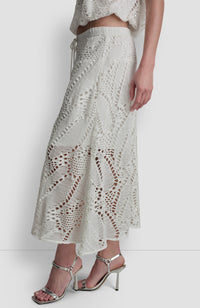 Falda para Dama DKNY IVORY