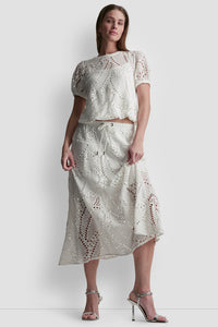 Falda para Dama DKNY IVORY