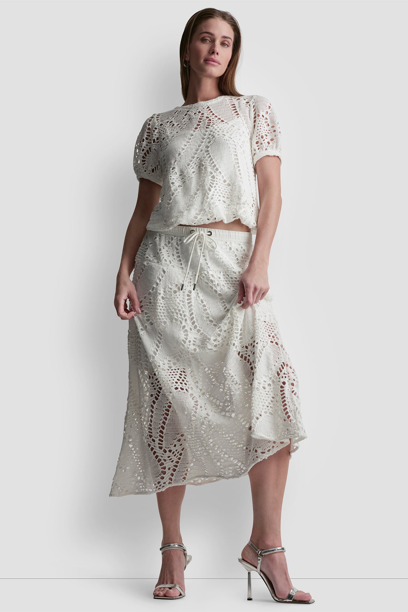 Falda para Dama DKNY IVORY