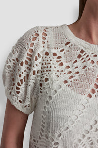 Blusa para Dama DKNY IVORY